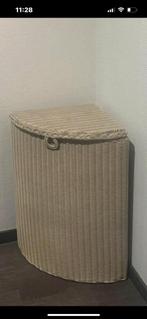 Lloyd Loom hoekmand beige, Huis en Inrichting, Ophalen of Verzenden, Gebruikt