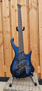 Ibanez EHB1505MS-PLF Pacific Blue Burst multiscale 5 string, Muziek en Instrumenten, Ophalen of Verzenden, Zo goed als nieuw, Elektrisch