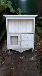 Brocante hangkastje, Huis en Inrichting, Kasten | Overige, Ophalen, Gebruikt