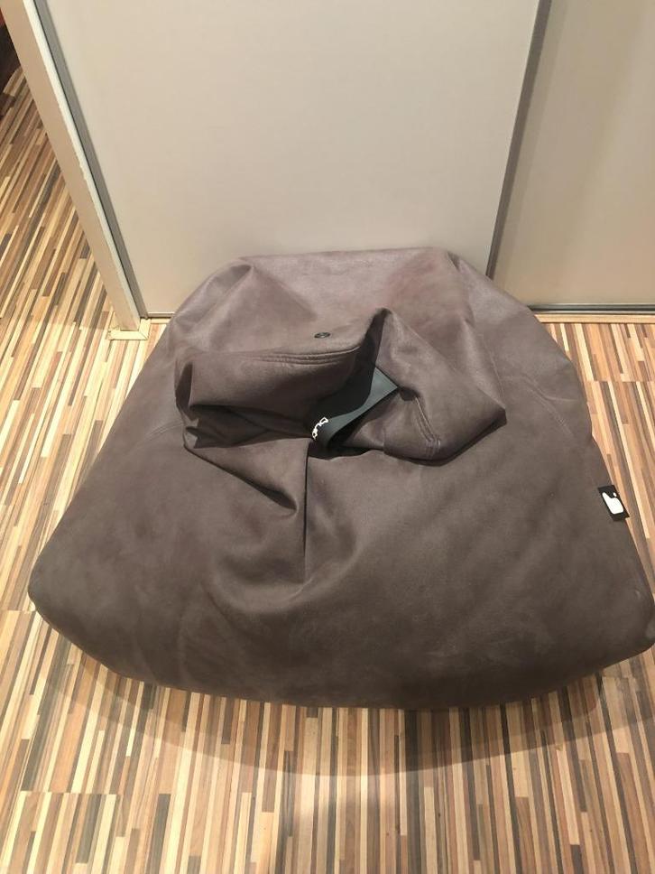 Extreme Lounging B-Bag Mighty-B Indoor zitzak - Slate, Huis en Inrichting, Zitzakken, Gebruikt, Zitzak, Bruin, Ophalen