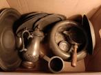 Lot met tin, tinnen borden etc., Antiek en Kunst, Antiek | Tin, Ophalen of Verzenden