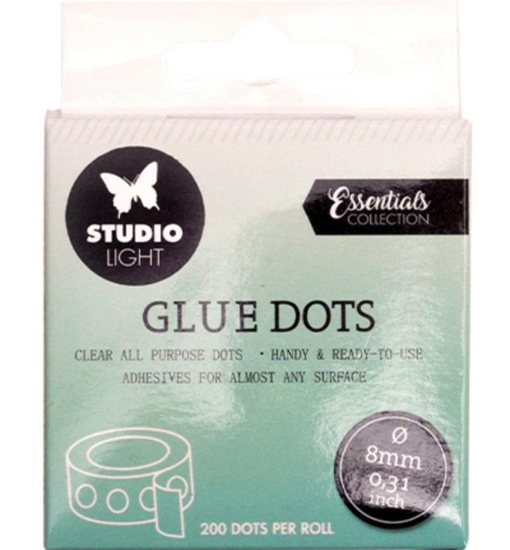Studio Light Essentials Collection glue dots Ø 8 mm 200 dots, Hobby en Vrije tijd, Knutselen, Nieuw, Overige typen, Ophalen of Verzenden