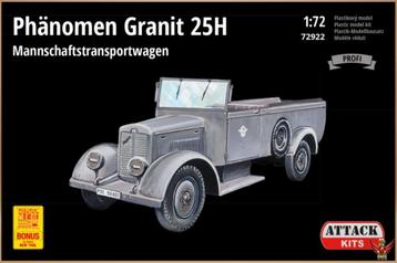 ROWASP |  Attack Hobby Kits 1/72 Phänomen Granit 25H beschikbaar voor biedingen