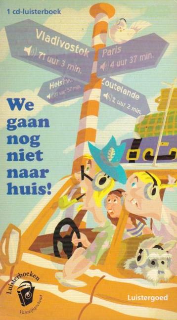 1 CD-luisterboek We gaan nog niet naar huis! beschikbaar voor biedingen