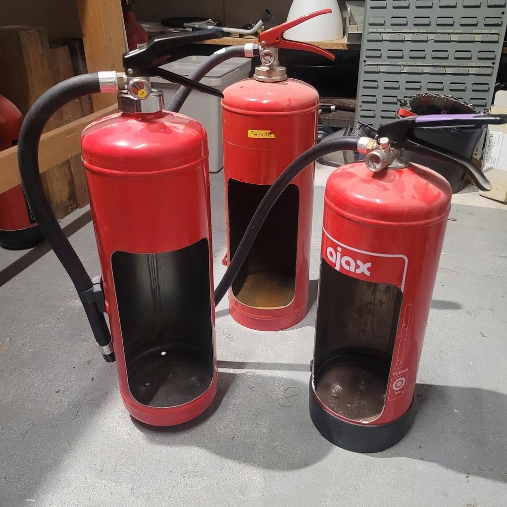 Lege Brandblussers - Decoratie of DIY Project, Huis en Inrichting, Brandblussers en Brandkasten, Ophalen of Verzenden, Gebruikt