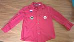 Scouting blouse rood mt 122, Bevers, Verzamelen, Scouting, Ophalen of Verzenden, Zo goed als nieuw, Kleding