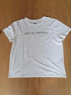 Wit Trekking katoenen t-shirt XL., Kleding | Dames, T-shirts, Ophalen of Verzenden, Wit, Zo goed als nieuw, Maat 46/48 (XL) of groter