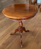 Biedermeier mid-Victorian stijl mahoniehouten bijzettafel, Ophalen, Rond, 55 tot 75 cm, Zo goed als nieuw