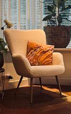 Off-white teddy fauteuil stoel - als nieuw!, Huis en Inrichting, Fauteuils, Ophalen, Minder dan 75 cm, Zo goed als nieuw, 50 tot 75 cm