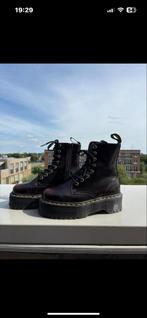 Dr. Martens Jadon Platform Laarzen - Maat Onbekend, Kleding | Dames, Schoenen, Ophalen of Verzenden, Gedragen, Rood, Lage of Enkellaarzen