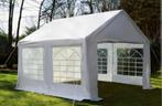 Partytent 4x4m - Compleet met 4 zijwanden, Tuin en Terras, Ophalen, Gebruikt, Opvouwbaar, Partytent
