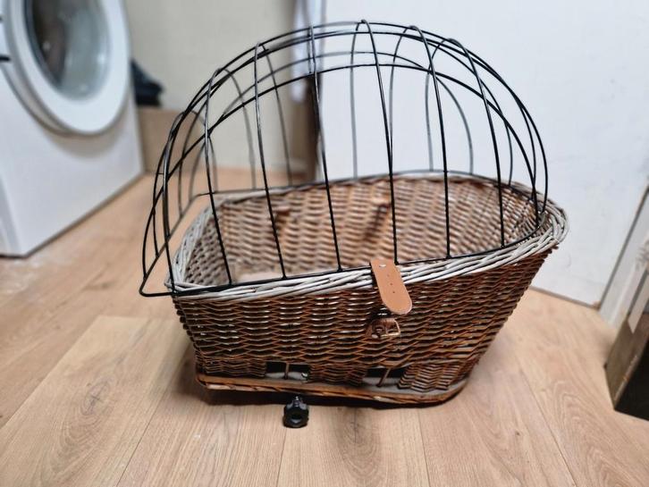 Fietsmand voor kleine hond, achterop, Dieren en Toebehoren, Honden-accessoires, Zo goed als nieuw, Ophalen of Verzenden