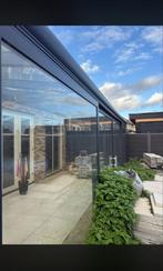 Schuipui 7 meter breed 225 hoog incl glas  Antraciet, Ophalen, 225 cm of meer, Aluminium, Zo goed als nieuw