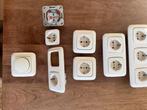 inbouw stopcontacten en H4 dimmer, Doe-het-zelf en Verbouw, Elektra en Kabels, Ophalen, Zo goed als nieuw, Stopcontact