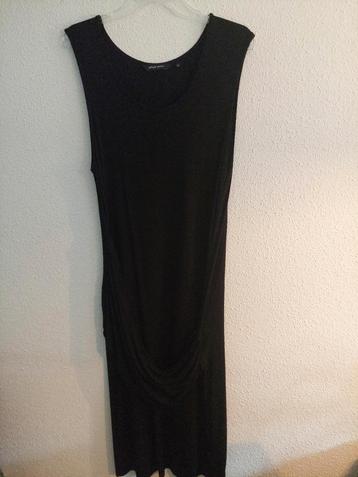 Jurk onde rde kniel.110cm Yaya L zwart 95%viscose 1xGedragen beschikbaar voor biedingen