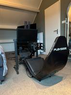 Complete Playseat Racestimulator met Fanatec Stuur & Pedalen, Spelcomputers en Games, Spelcomputers | Sony PlayStation Consoles | Accessoires