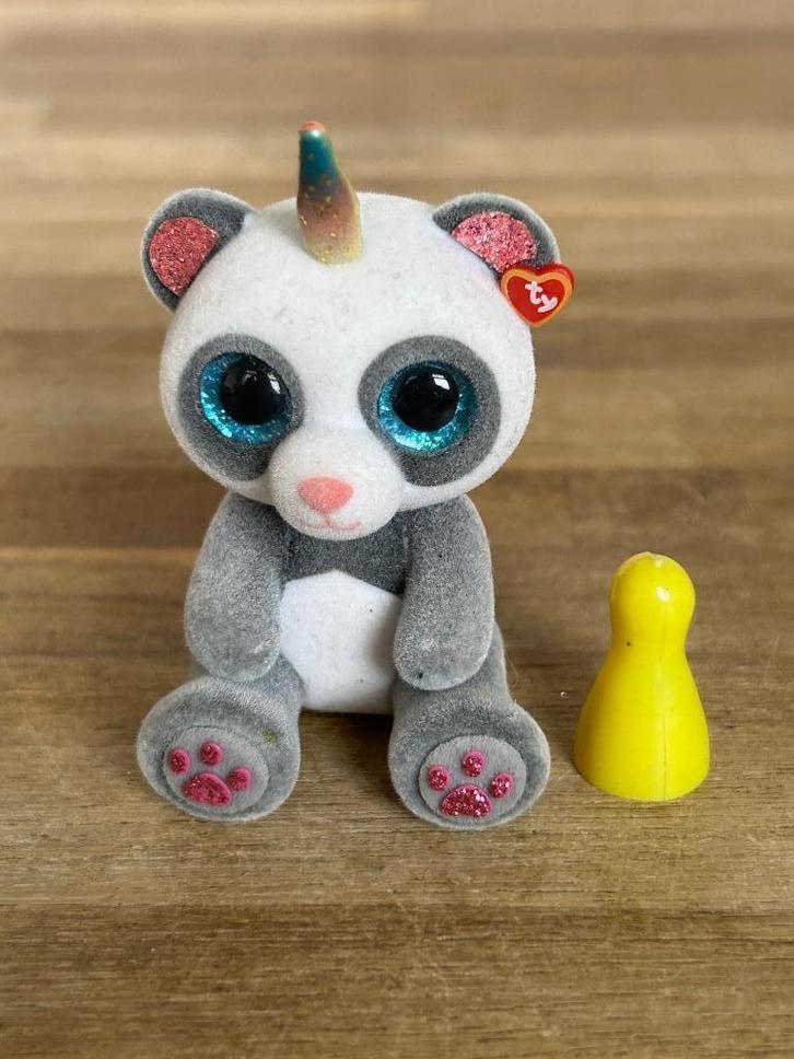 Ty Mini Boos Paris eenhoorn -panda, Verzamelen, Poppetjes en Figuurtjes, Zo goed als nieuw, Ophalen of Verzenden