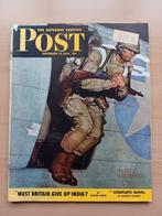 Us ww2 SATURDAY EVENING POST PARATROOPER, Ophalen of Verzenden, Amerika, Overige typen