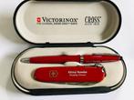 Victorinox Swiss Army Knife Spartan & Cross Pen Set New In B, Caravans en Kamperen, Kampeergereedschap, Nieuw