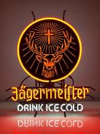 Jägermeister glas neon lichtreclame / lamp, Ophalen of Verzenden, Nieuw, Lichtbak of (neon) lamp