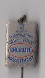 Maastricht Enci Cement speldje van sleutelhanger, Gebruikt, Niet vindbaar, Niet vindbaar, Speldje of Pin