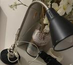 Bureau lamp zwart/zilver, Huis en Inrichting, Ophalen of Verzenden, Gebruikt, Metaal, Minder dan 50 cm