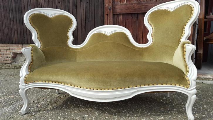 BIEDERMEIER barok bank, Antiek en Kunst, Antiek | Meubels | Stoelen en Banken, Ophalen