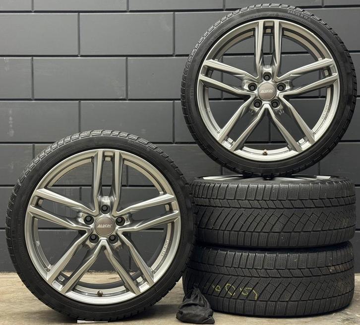 19 inch Alutec Ikenu Audi A4 B9 B10 5x112 ET40 Continental, Auto-onderdelen, Banden en Velgen, Banden en Velgen, Winterbanden