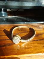 Pandora armband goudkleurig, Sieraden, Tassen en Uiterlijk, Ringen, Ophalen of Verzenden, Zo goed als nieuw, 17 tot 18, Dame