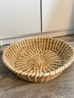 Rieten Mand - Decoratief en Functioneel, Mand, Rond, Ophalen of Verzenden, Zo goed als nieuw