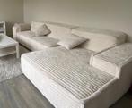 loungebank 2sits + divan, 100 tot 125 cm, 300 cm of meer, Zo goed als nieuw, Vierpersoons of meer