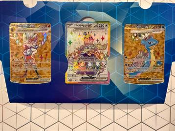 PROMO Set Terapagos UPC met inhoud UPC! Pokemon beschikbaar voor biedingen