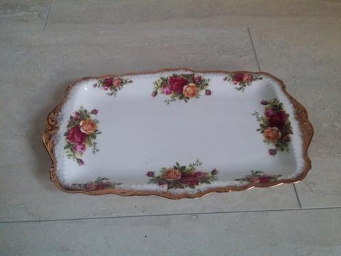 Cakeschaal Royal Albert Old Country Roses, Antiek en Kunst, Antiek | Schalen, Ophalen of Verzenden