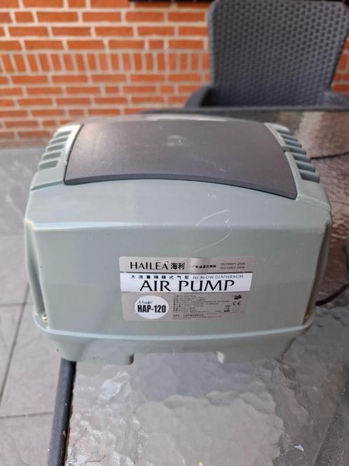 luchtpomp vijver hailea 120 air pump., Tuin en Terras, Vijver-toebehoren, Zo goed als nieuw, Vijverpomp, Ophalen of Verzenden