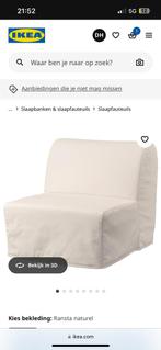 Ikea slaapbank, Ophalen, Zo goed als nieuw, Tweepersoons, 140 cm