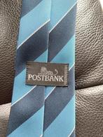 Postbank stropdas, Ophalen of Verzenden, Gedragen, Blauw, Met patroon