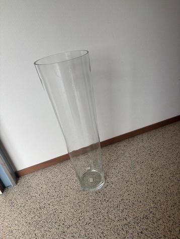 Glazen vaas 90 cm! beschikbaar voor biedingen