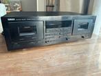 YAMAHA stereo double cassette deck (KX-W392), Audio, Tv en Foto, Cassettedecks, Ophalen of Verzenden, Dubbel, Overige merken, Auto-reverse