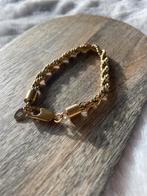 Goudkleurige dikke Armband, Ophalen of Verzenden, Nieuw, Goud
