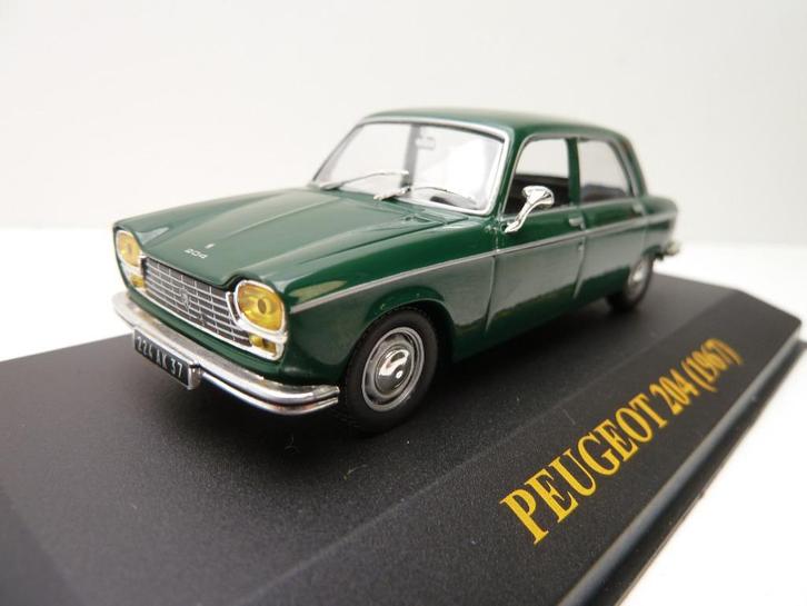 Peugeot 204  [1967 ]    IXO models, Hobby en Vrije tijd, Modelauto's | 1:43, Zo goed als nieuw, Auto, Overige merken, Ophalen of Verzenden