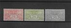 Nederland 1906, NVPH 84 t/m 86, Ongebruikt., Postzegels en Munten, Postzegels | Nederland, Verzenden, T/m 1940, Postfris