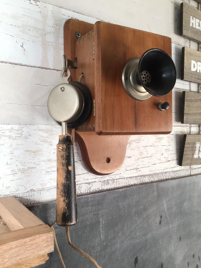 Antieke telefoon, Telecommunicatie, Vaste telefoons | Niet Draadloos, Ophalen of Verzenden, Gebruikt