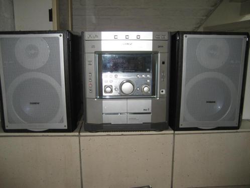 Philips digital stereo toren, Audio, Tv en Foto, Stereo-sets, Zo goed als nieuw, Cassettedeck, Cd-speler, Tuner of Radio, Speakers