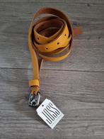 Mooie mosterdgeel leer riem JOSS, maat 135, Nieuw (LI1), Kleding | Dames, Ophalen of Verzenden, Nieuw, Zwart, 100 cm of meer