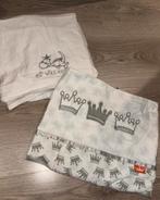 2 wieglakentjes van Meyco & Draakje, Jongetje of Meisje, Wit, Dekbedovertrek, Ophalen of Verzenden