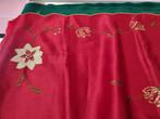 tafelloper rood met bloem [a947], Ophalen of Verzenden, 'T Olde Gre-j, Info@toldegrej.nl, Endepoelstraat 20f Didam