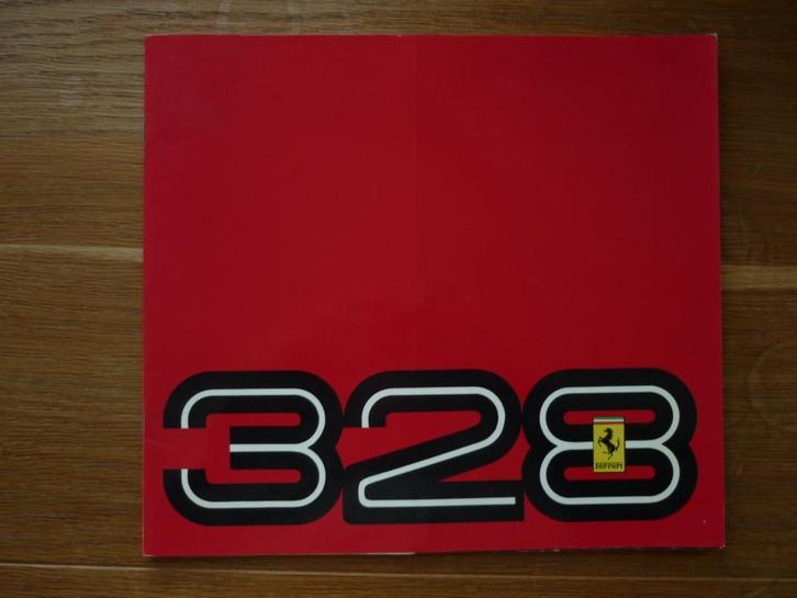 Ferrari 328 (1985, 4-talig), Boeken, Auto's | Folders en Tijdschriften, Nieuw, Ferrari, Ophalen of Verzenden
