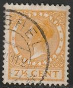 Nederland 1924 151 Wilhelmina 7,5c, Gest, Ophalen of Verzenden, T/m 1940, Gestempeld