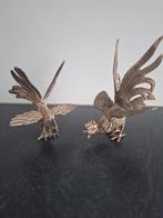 Zilverkleurige Kemphanen - Set, Antiek en Kunst, Curiosa en Brocante, Ophalen of Verzenden