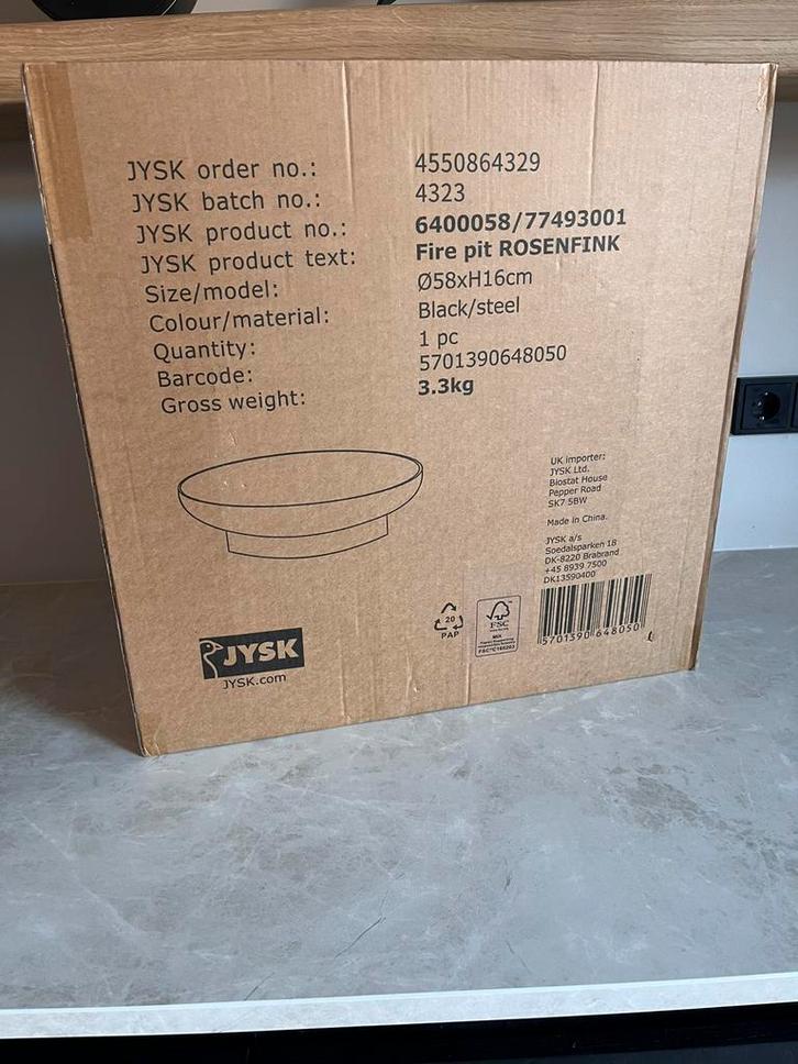 Vuurschaal ROSENFINK, Tuin en Terras, Vuurkorven, Nieuw, Ophalen